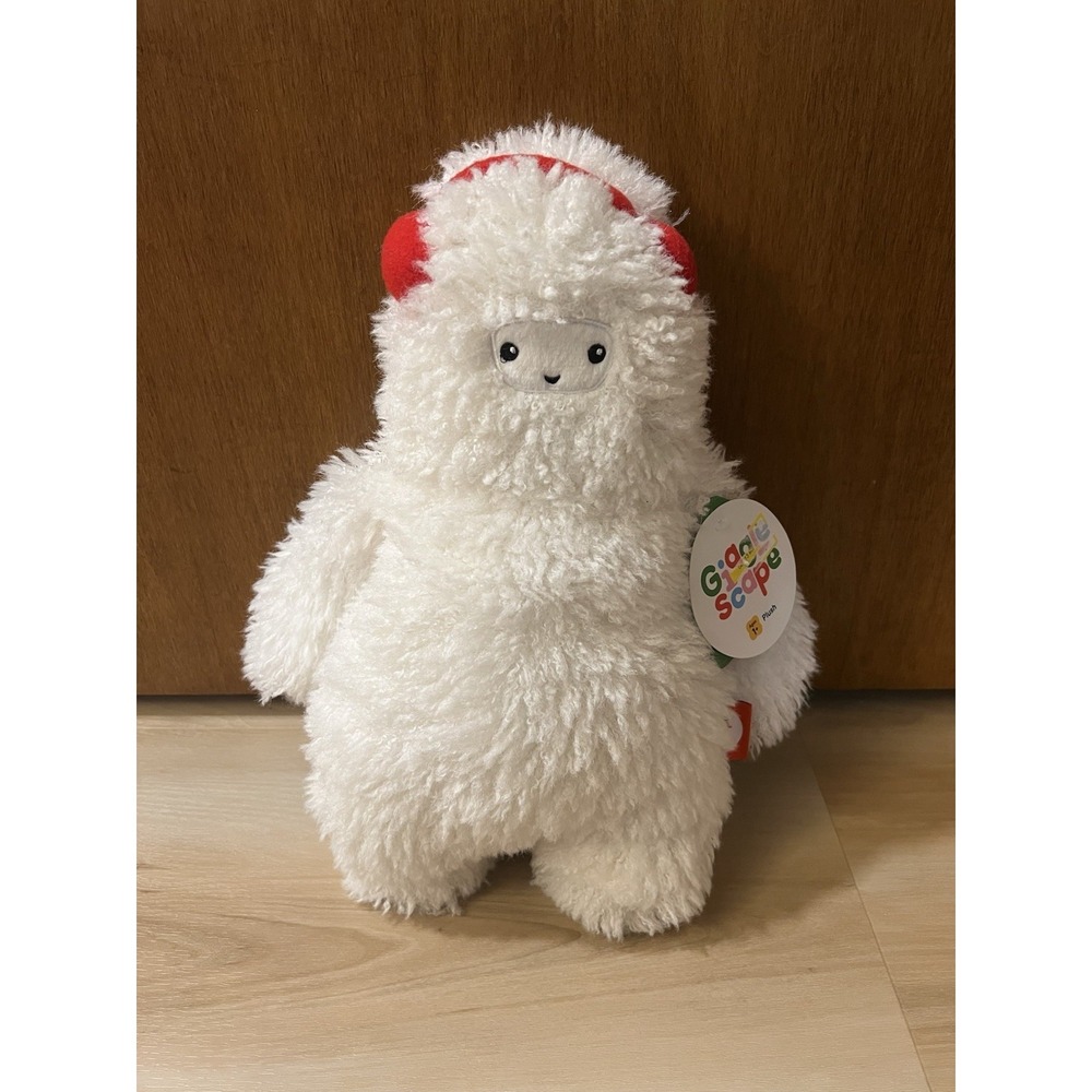 14'' Yeti Standing with Ear Muffs Stuffed Plush Gigglescape Target Exclusive NEW